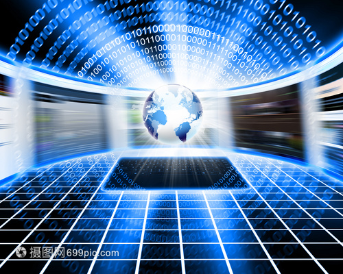 筆記本電腦屏幕全球計算機網(wǎng)絡(luò)的象征